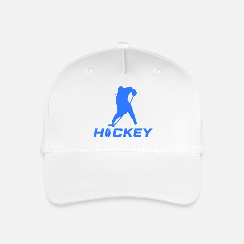 eishockey spieler - Kinder Bio Basecap - Weiß