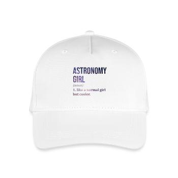 astronomie - Casquette de baseball bio Enfant - blanc - Devant
