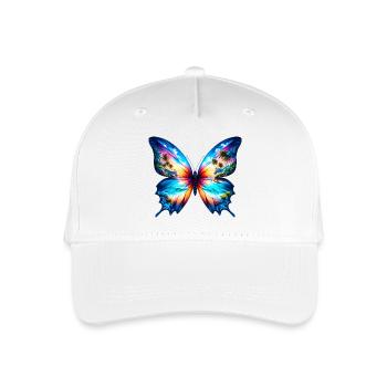 Butterfly - Organic Kids’ Baseball Cap - white - Front
