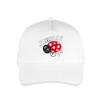 Kids Bug Funny Cute Ladybug Nursery - Organic Kids’ Baseball Cap - white - Front