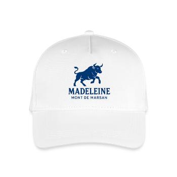 Madeleine mont de marsan - Kinder Bio Basecap - Weiß - Vorne