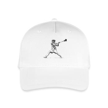 Lacrosse - Organic Kids’ Baseball Cap - white - Front