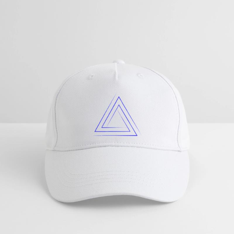Geometric triangular nesting Organic Kids’ Baseball Cap