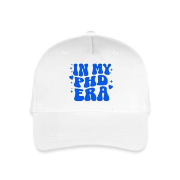 PhD Era Promotion Doktoranden Studium Universität - Kinder Bio Basecap - Weiß - Vorne
