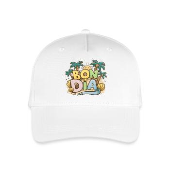 Cadeau Souvenir Bon Dia Expression Culturelle Cata - Casquette de baseball bio Enfant - blanc - Devant