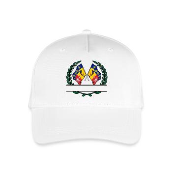 Rhône-Alpes Krans Namespace - Organic Kids’ Baseball Cap - white - Front
