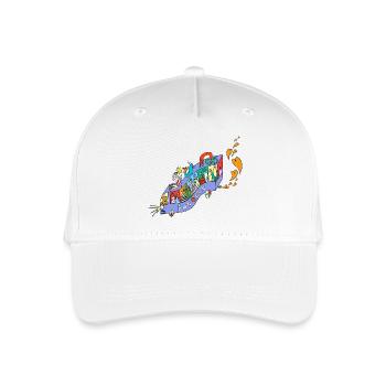 FUN_FUN_EXPRESS - Organic Kids’ Baseball Cap - white - Front