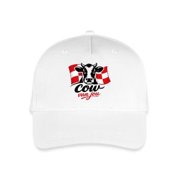 cow from you - Organic Kids’ Baseball Cap - white - Front