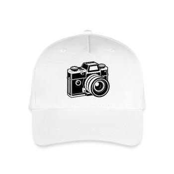 room - Organic Kids’ Baseball Cap - white - Front