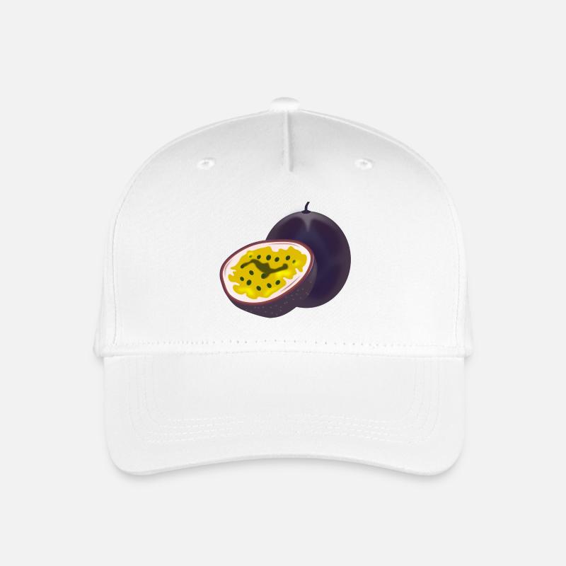 passionsfrucht maracuja passion fruit veggie obst - Kinder Bio Basecap - Weiß