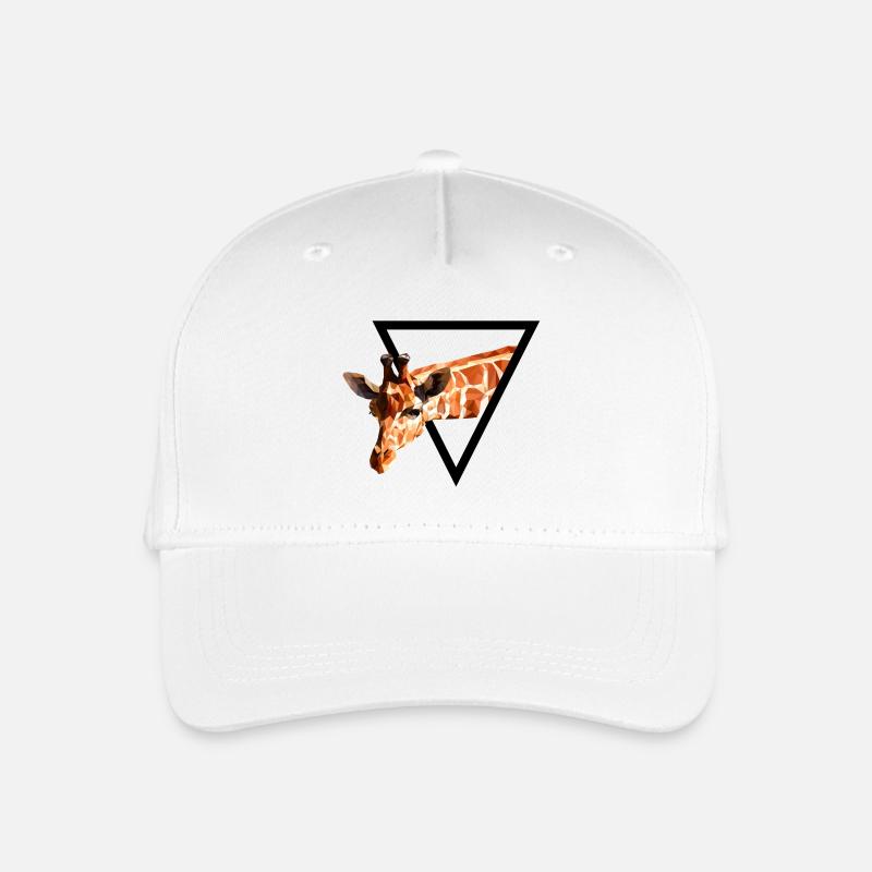 Giraffe - Organic Kids’ Baseball Cap - white