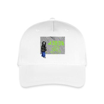 rebel - Organic Kids’ Baseball Cap - white - Front