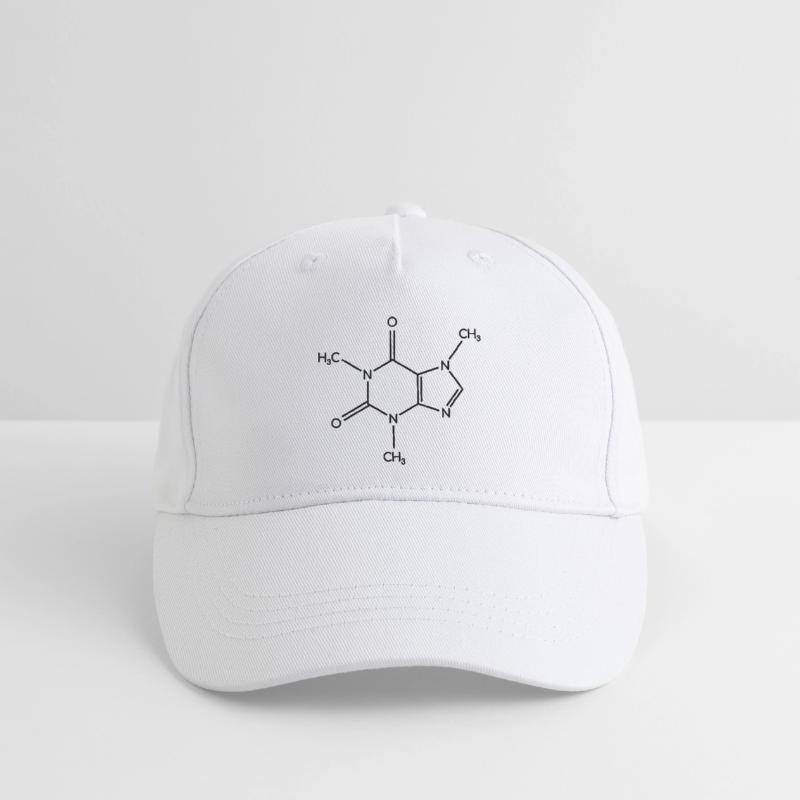 Caffeine Molecule - Structural Formula Organic Kids’ Baseball Cap
