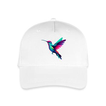 Kolibri - Kinder Bio Basecap - Weiß - Vorne