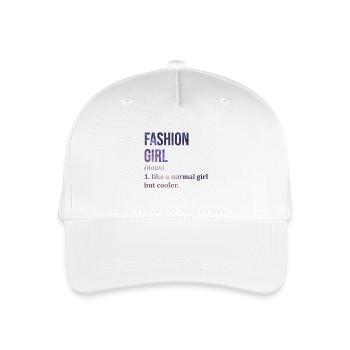 Fashion - Organic Kids’ Baseball Cap - white - Front