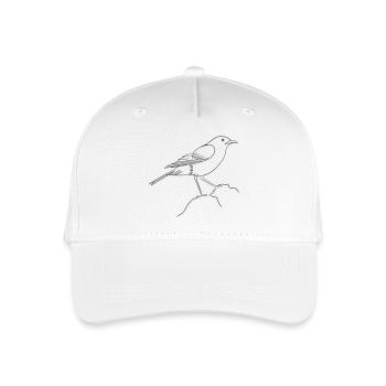 Day of the Bird - Organic Kids’ Baseball Cap - white - Front