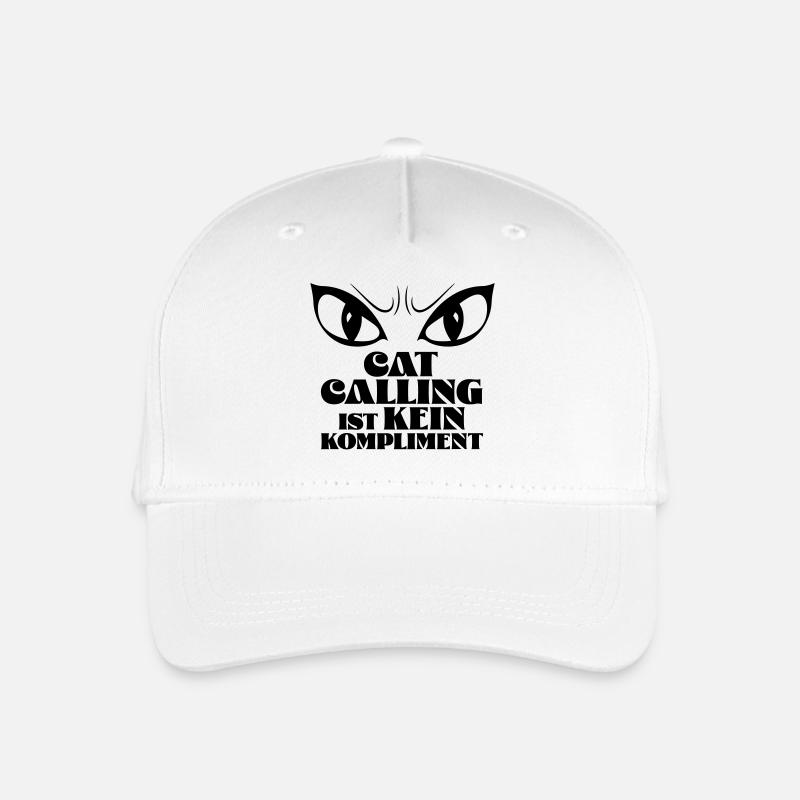Les sifflements n’est pas un compliment ! - Casquette de baseball bio Enfant - blanc
