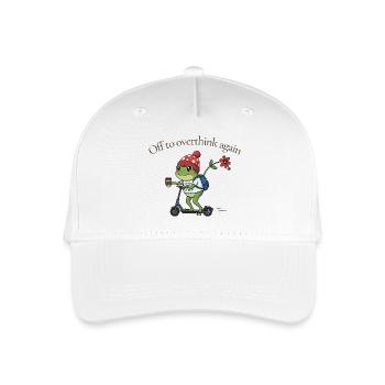 Grenouille caféinée aux crânes - Casquette de baseball bio Enfant - blanc - Devant