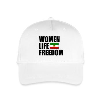 Women life freedom - Casquette de baseball bio Enfant - blanc - Devant