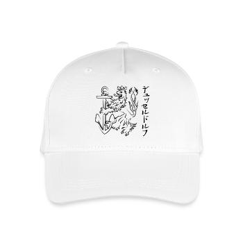Düsseldorf - Japanisch - Kinder Bio Basecap - Weiß - Vorne