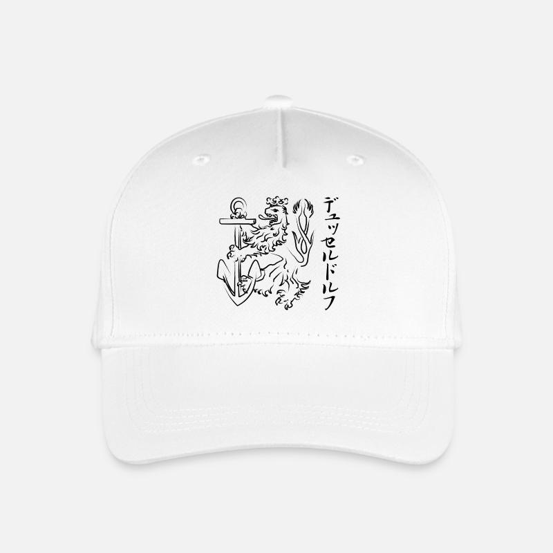 Düsseldorf - Japanisch - Kinder Bio Basecap - Weiß