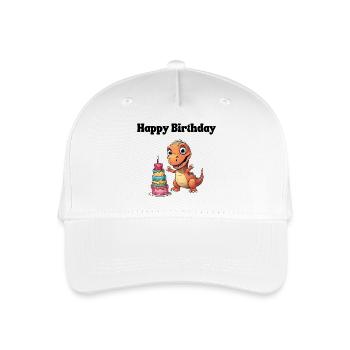 Joyeux anniversaire - Félicitations - Casquette de baseball bio Enfant - blanc - Devant