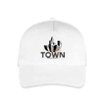 Crazy Town - Kinder Bio Basecap - Weiß - Vorne