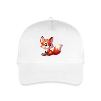 fox 2 - Casquette de baseball bio Enfant - blanc - Devant