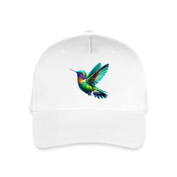 Kolibri - Kinder Bio Basecap - Weiß - Vorne