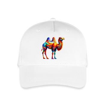 Camel - Organic Kids’ Baseball Cap - white - Front