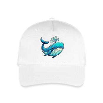 Wal - Kinder Bio Basecap - Weiß - Vorne