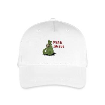Dead Inside - Organic Kids’ Baseball Cap - white - Front