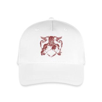 wikinger-viking-boxing - Kinder Bio Basecap - Weiß - Vorne