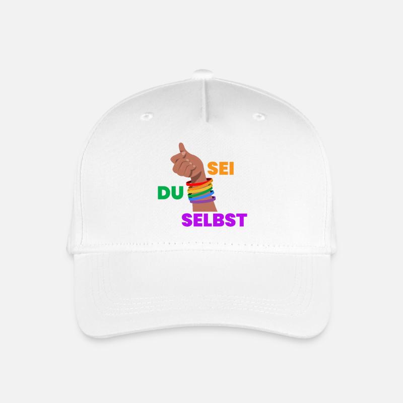 Pride Faust Selbstbestimmung - Kinder Bio Basecap - Weiß