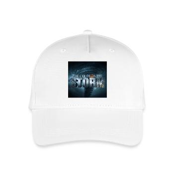 L’œil du cyclone - Casquette de baseball bio Enfant - blanc - Devant