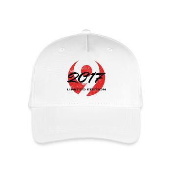 9th Birthday 2017 Boys and Girls Gift - Organic Kids’ Baseball Cap - white - Front