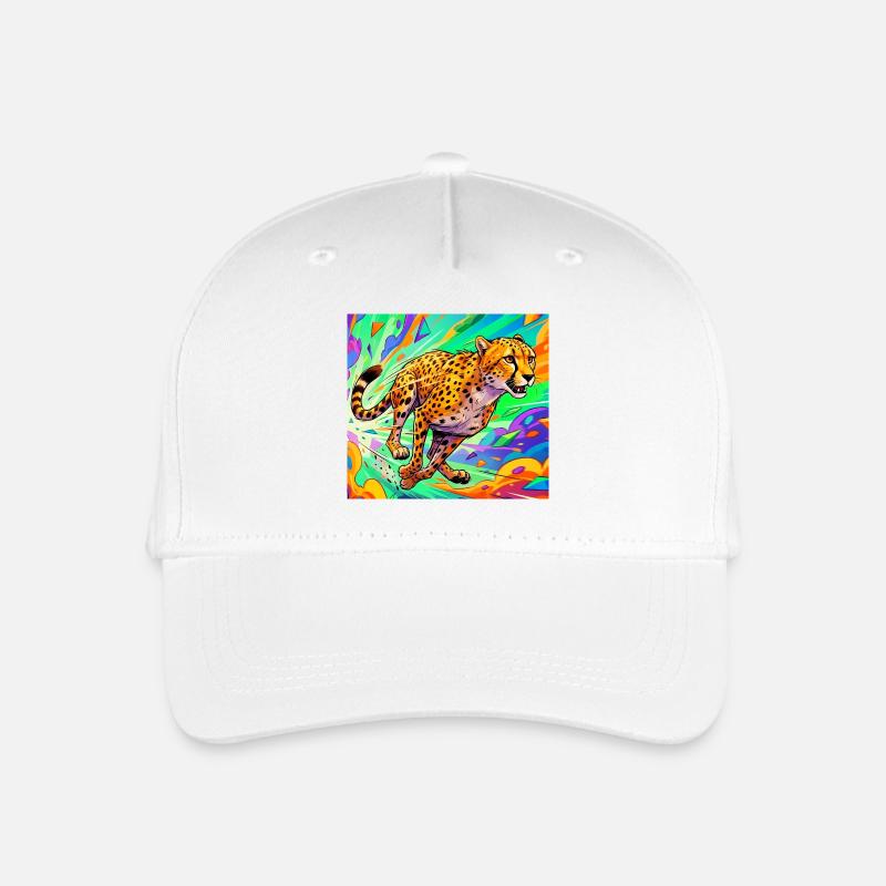 Gepard - Kinder Bio Basecap - Weiß