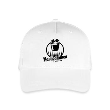 Maître du backgammon | Jeu de société | Don - Casquette de baseball bio Enfant - blanc - Devant