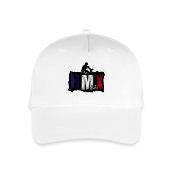 PILOTE BMX FRANCE - Casquette de baseball bio Enfant - blanc - Devant