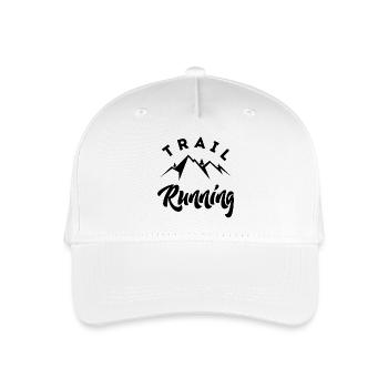 Trail Running - Kinder Bio Basecap - Weiß - Vorne