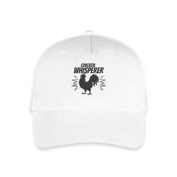 Chicken Whisperer - Kinder Bio Basecap - Weiß - Vorne