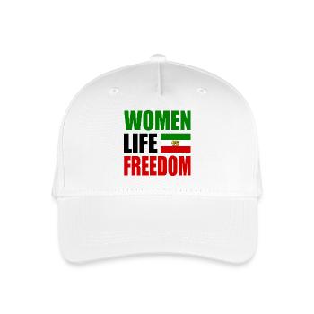Women life freedom - Casquette de baseball bio Enfant - blanc - Devant