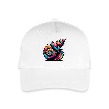 Shell - Organic Kids’ Baseball Cap - white - Front