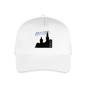 meine Stadt - Kinder Bio Basecap - Weiß - Vorne