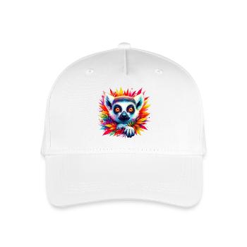 Lemur - Organic Kids’ Baseball Cap - white - Front