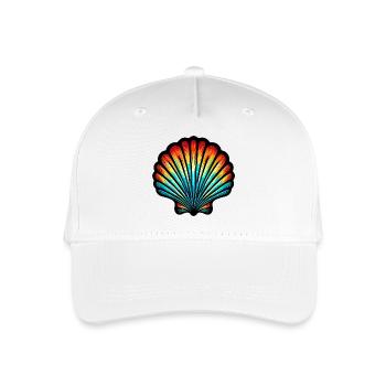 Shell - Organic Kids’ Baseball Cap - white - Front
