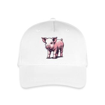 Piglet - Organic Kids’ Baseball Cap - white - Front