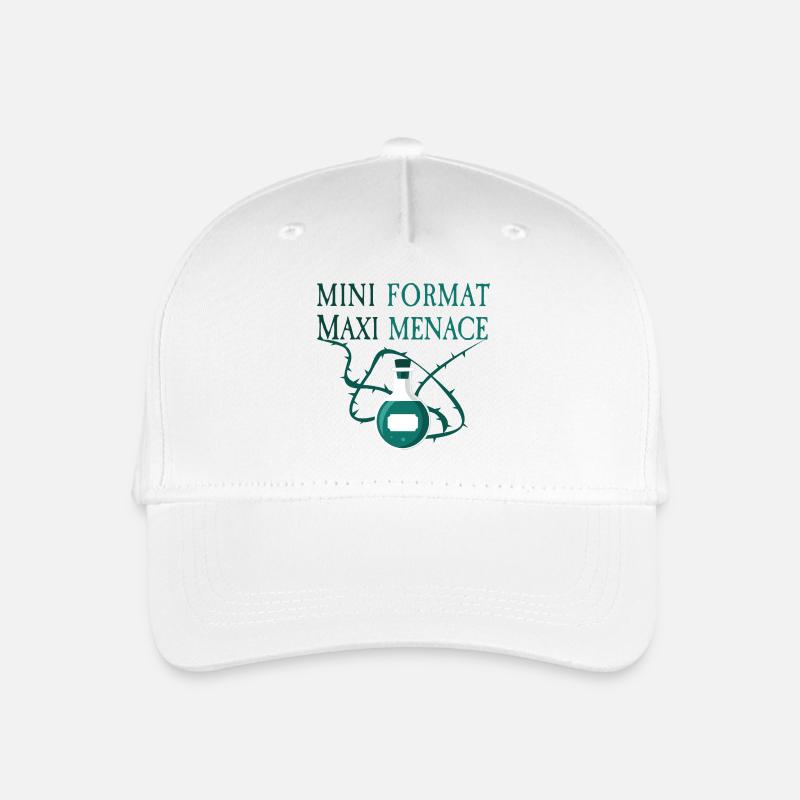 Kleinformat Maxi Menace - Kinder Bio Basecap - Weiß