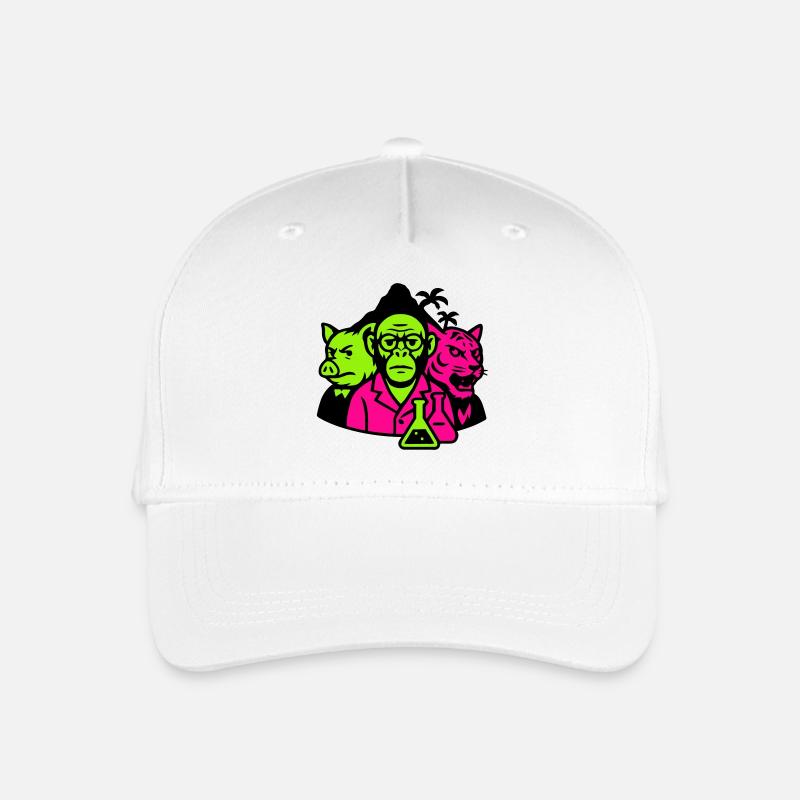 Île étrange - Casquette de baseball bio Enfant - blanc