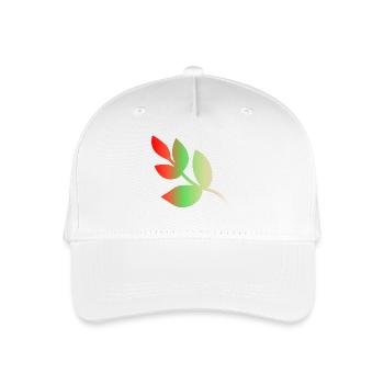 FEUILLE. NATURE. ECOLOGIE. BIO. ARBRE. MESSAGE - Casquette de baseball bio Enfant - blanc - Devant